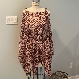Womens Michael Kors 100% silk tunic NWOT P/S